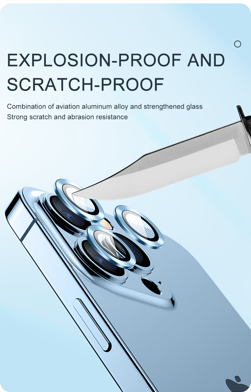 Metallring-Kameraobjektivschutzglas für iPhone 11 12 13 14 Pro Max Vollständiger Kameraschutz für iPhone 14 Plus 12 13 Mini_voghion.com