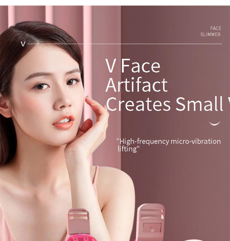 Dispositivos de Lifting Facial Instrumento Inteligente para Modelagem Facial Artefato para Levantamento e Firmeza Massageador Facial em V Instrumento para Modelagem Facial Instrumento de Beleza para Queixo_voghion.com