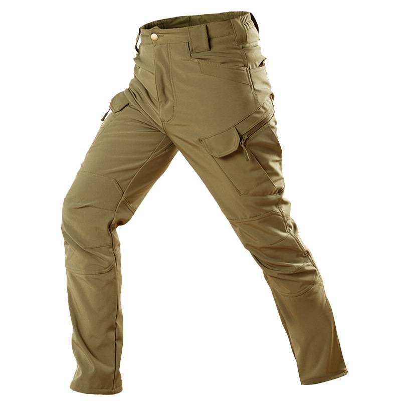 Men’s Fleece-Lined Tactical Pants – Winter Waterproof Combat Pants With 3000mm Protection (X7/X9 Series, Grey/Green/Brown/Black/Camo, Sizes S-4XL)_voghion.com