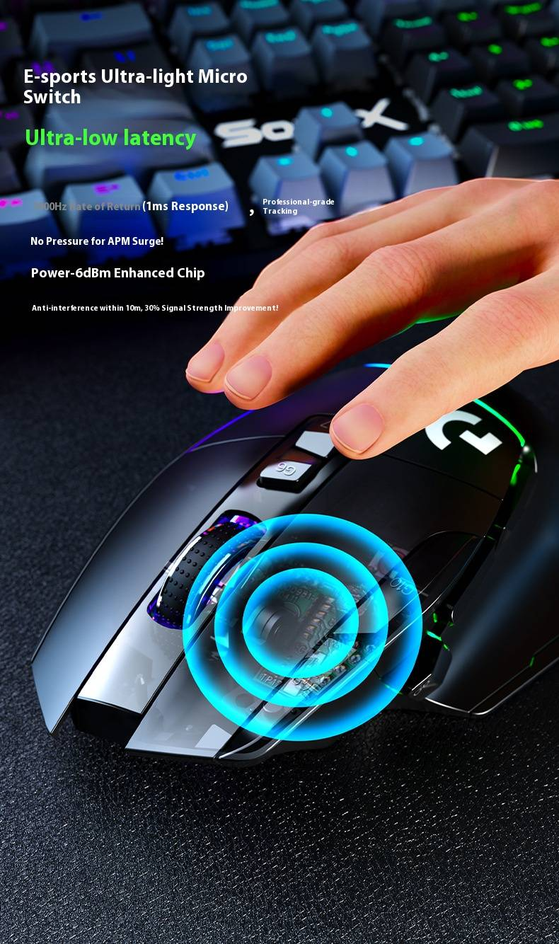G502 X PLUS Wireless Tri-Mode Gaming Mouse With Programmable RGB, 16000 DPI, Ergonomic Design For PC Gaming & Esports_voghion.com