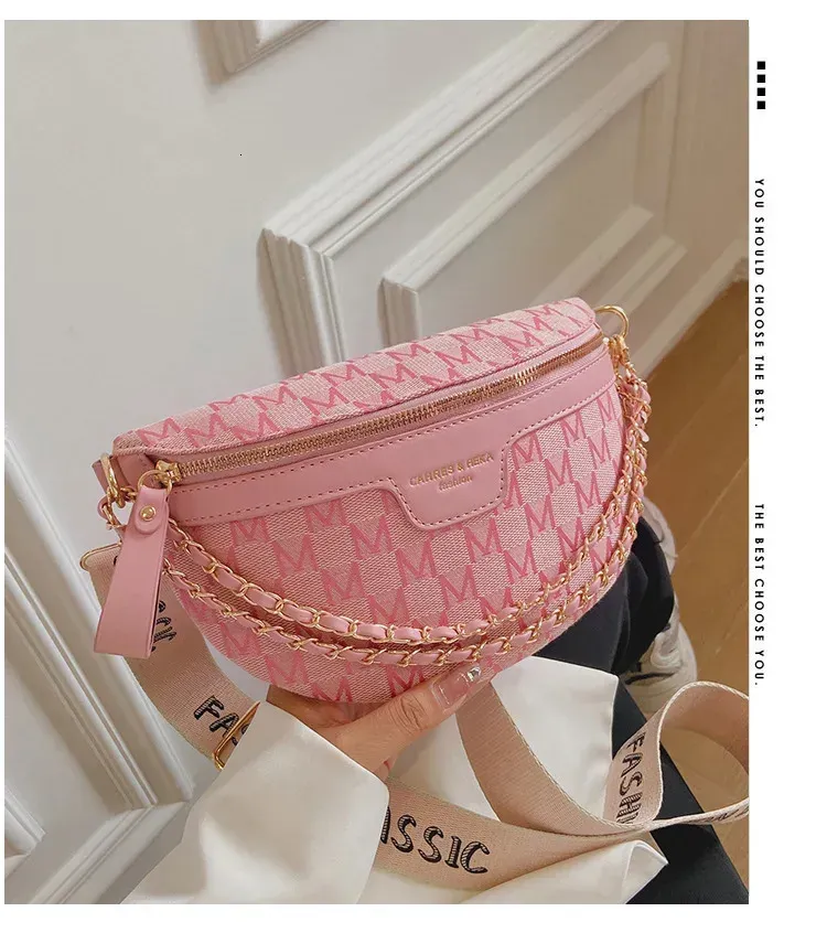 Borsa a tracolla da donna, con tracolla in tela, stile street, alla moda estiva, 250806_voghion.com