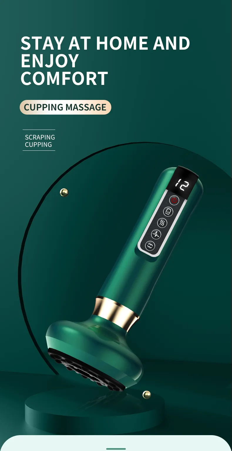 Rückenmassagegerät, elektrische Vakuum-Schröpfmassage, Körperschalen, Anti-Cellulite-Therapie-Massagegerät für den Körper, elektrische Guasha_voghion.com