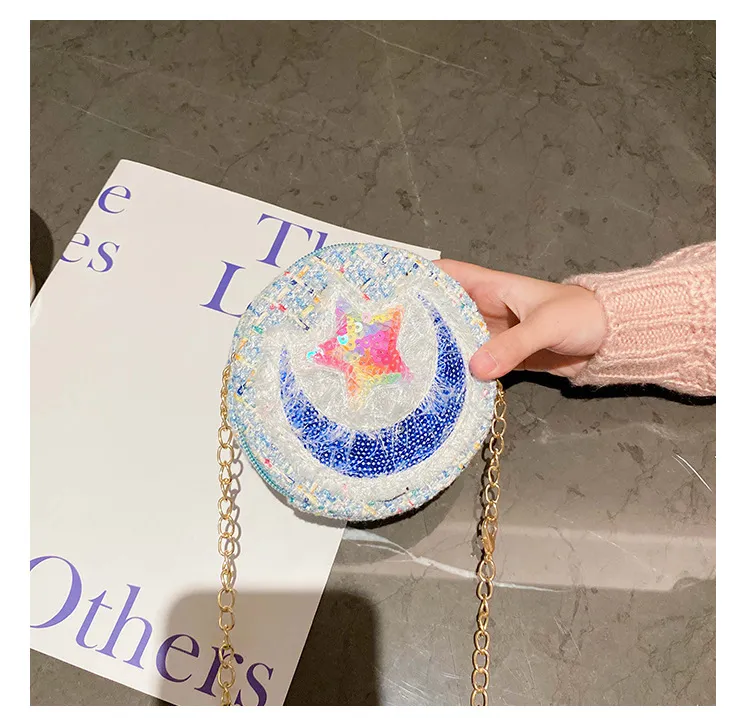 Borse alla moda Borse per bambini più recenti Modello classico Cotone e canapa Borse a tracolla per bambini Borse da viaggio per snack per bambini Natale_voghion.com