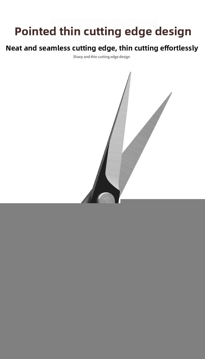 Exquisite Handstickerei Kreuz Edelstahl Fadenschneiden Haushaltstragbare kleine Schere_voghion.com