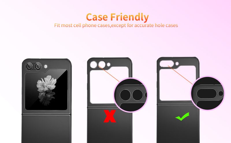 Bling Tiny Diamond Alloy Camera HD Glass Protector For Samsung Galaxy Z Flip 6 Flip 5 5G Glitter Metal Lens Ring Cap Locator_voghion.com