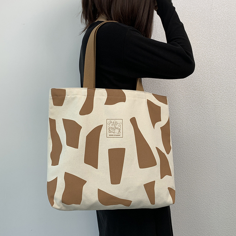 Tela da donna monospalla per lezione, outfit da studentessa universitaria, stile coreano Instagram con cerniera, design artistico,_voghion.com