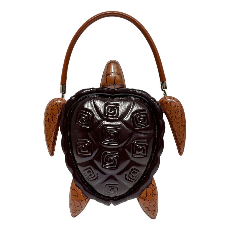 Damen-Umhängetasche/Schultertasche mit abnehmbarem Riemen, Reißverschluss, Synthetik, Schwarz/Rot/Grün_voghion.com