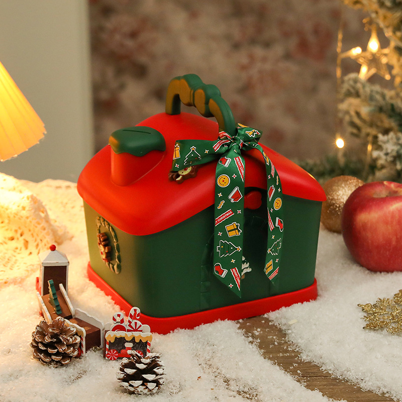 2023 New Christmas Gift Box Christmas Children's Storage Box Savings Tank Christmas Eve Apple Box Christmas Packaging_voghion.com