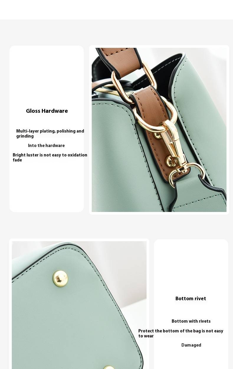 Borsa da donna 2024 nuova borsa a secchiello con tracolla larga Borsa a tracolla da donna con tracolla di grande capacità in stile coreano_voghion.com