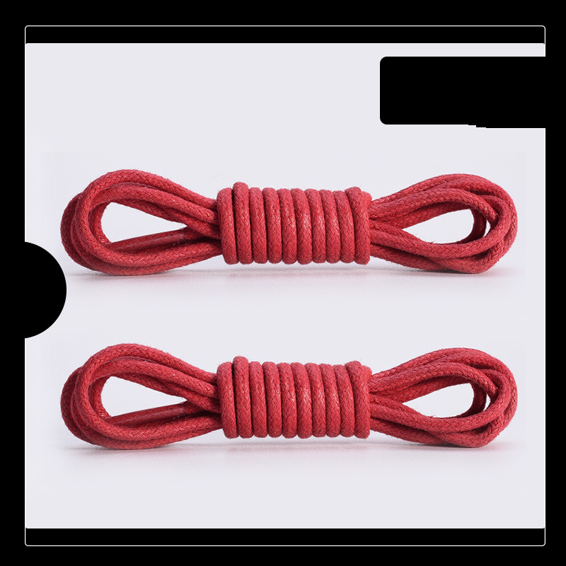 Accessori per scarpe Stivali Martin lacci per scarpe scarpe in pelle stivali marrone bianco nero corda cerata lacci per scarpe rotondi cerati corda un paio_voghion.com