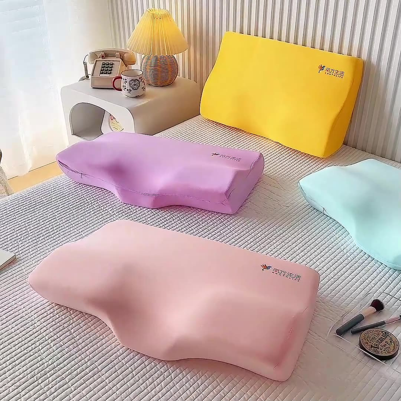 Cervical Pillow For Neck And Shoulder,Contour Memory Foam Pillow,Ergonomic Neck Support Pillow For Side Back Stomach Sleepers With Pillowcase_voghion.com