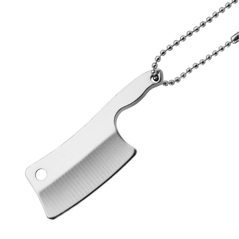 Mini portachiavi con coltellino tascabile - Manico in legno fatto a mano, lama affilata, portafortuna (opzioni oro/argento/colore)_voghion.com