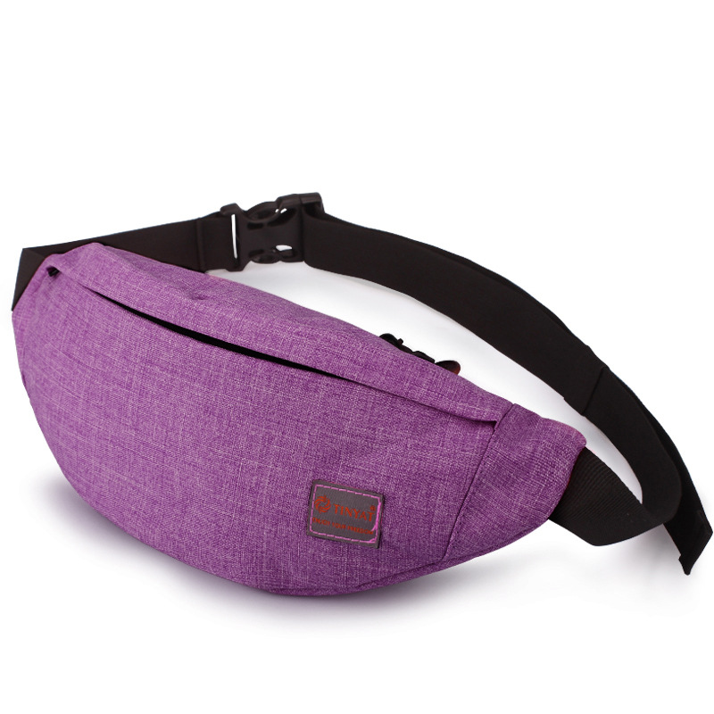 Marsupio da uomo Borsa per cellulare sportiva da corsa all'aperto Zaino a tracolla monospalla in tessuto di nylon idrorepellente_voghion.com