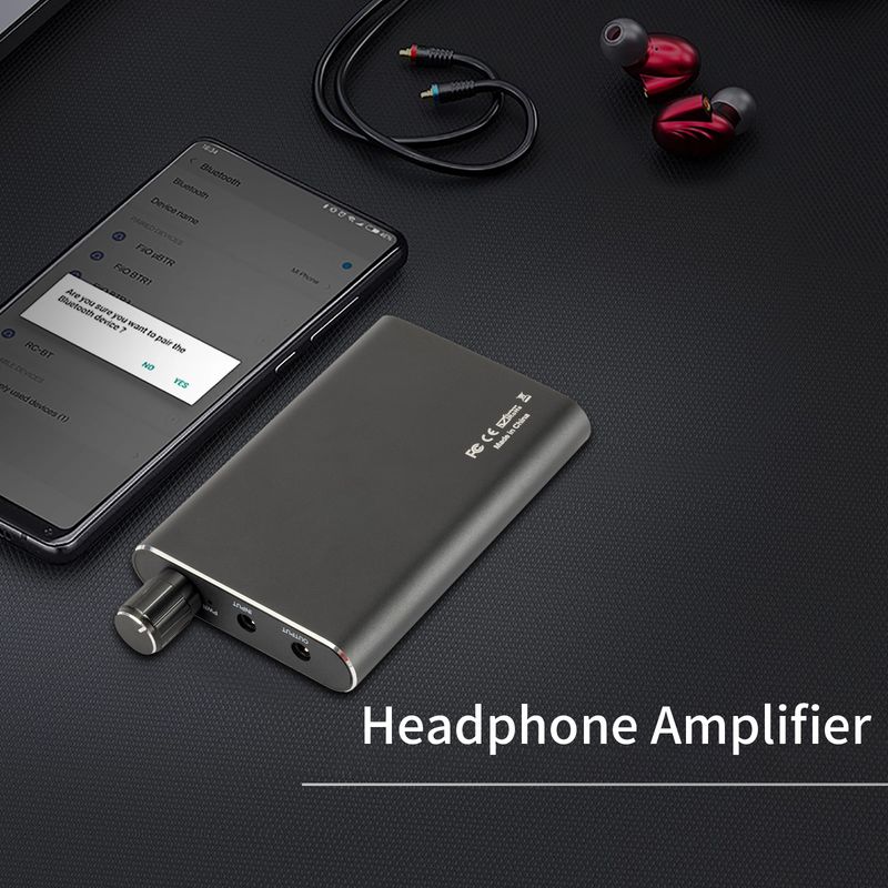 16-300 Ohm HiFi Kopfhörerverstärker Kopfhörerverstärker 3,5 mm Stereo Audio Ausgang mat Schalter ugedriwwenen Duebelausgab mat 2-Niveau Boost_voghion.com