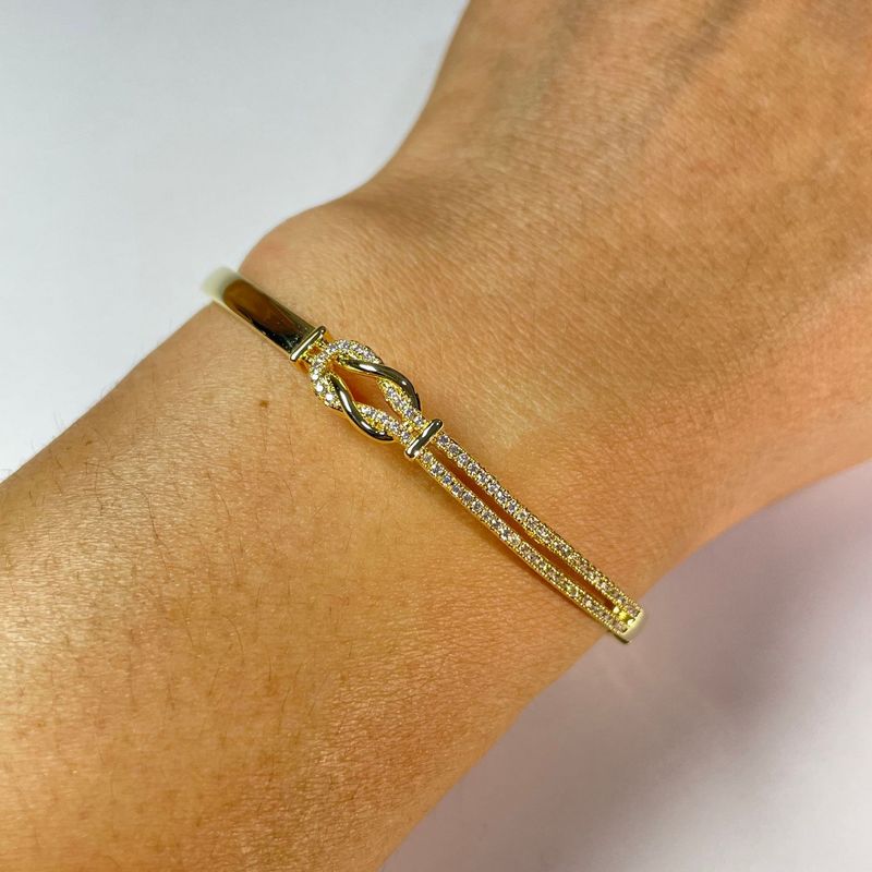 Bracciale da donna con simbolo dell'infinito, otto caratteri, zircone annodato, semplice, intarsiato con diamanti e cielo stellato, gioielli alla moda per le mani._voghion.com
