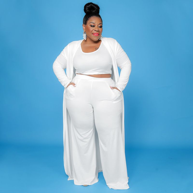 Women's Clothing Casual Fashion Sports Home Robe Jacket Three Piece Set_voghion.com