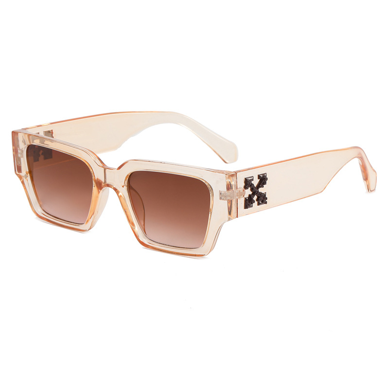 New Trendy Small Square Frame Comfortable Fashion Decorative Sunglasses For Export_voghion.com