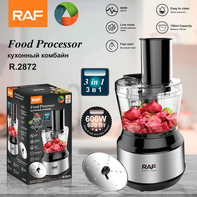 Rechargeable Electric Food Chopper - 0.75L Portable Mini Grinder For Meat, Vegetables & Nuts 4000mAh_voghion.com
