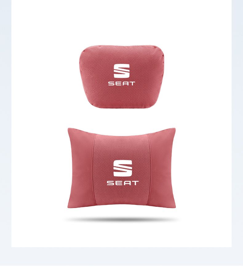 For FR Leon Ibiza Alhambra Arona Arosa Ateca Cordobe Exeo Tarraco Toledo Car Headrest Support Seat Soft Neck Pillow_voghion.com