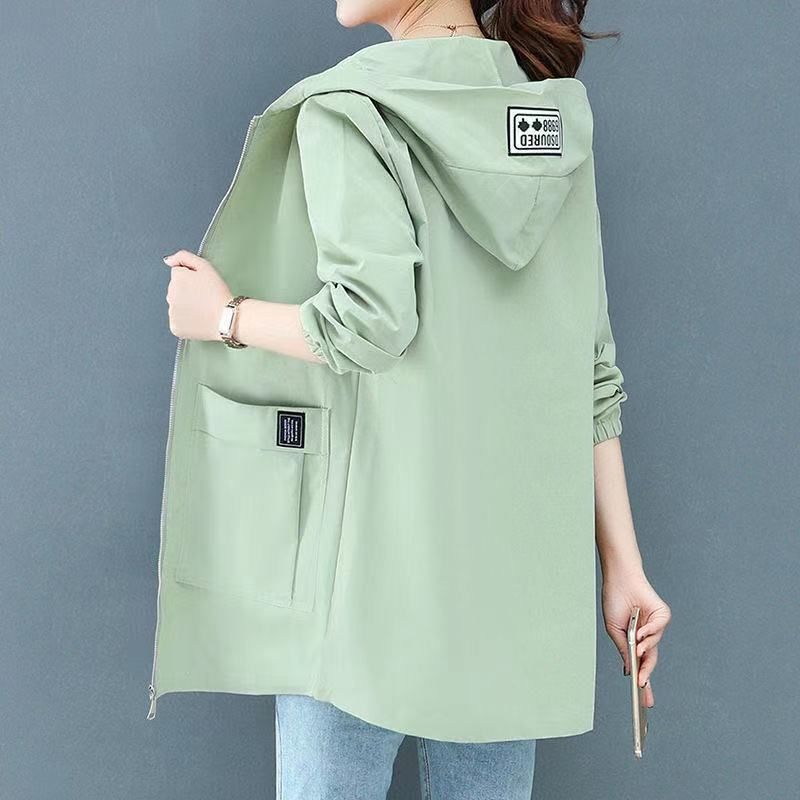 Plus Size Széldzseki, Középhosszú És Téli Koreai Verzió, Laza Kapucnis Top, Baseball Kabát Női Őszi Póló_voghion.com