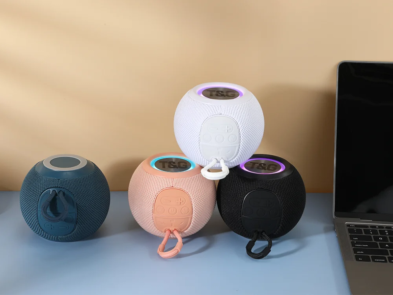 TG337 Bluetooth-høyttaler Bærbar TWS Trådløs Mini Bass Boombox LED-høyttaler IPX7 utendørs musikkspillerstøtte BT AUX FM TF_voghion.com