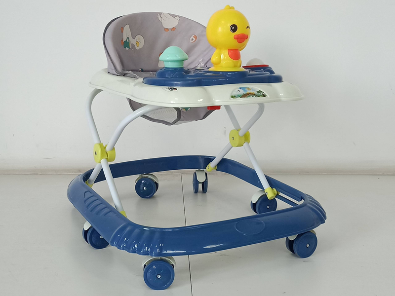 Bebek Çok İşlevli Devrilme Önleyici Araba Oturabilir ve İtebilir Araba Sürmeyi Öğrenme Başlangıç Araba Katlama_voghion.com