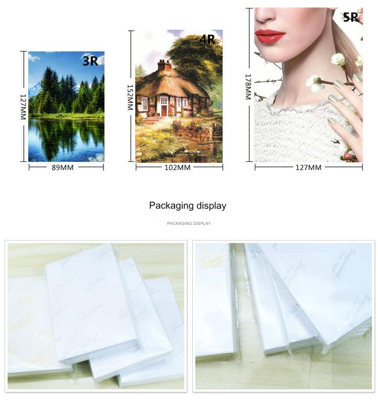 A4 hoogglans fotopapier 6 inch fotopapier 4R200g inkjetprintfotopapier 7 inch 230g hoogglans fotopapier_voghion.com