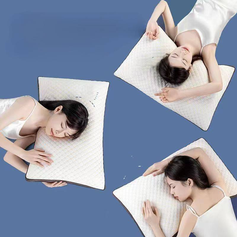 Cuscini morbidi lavorati a maglia per dormire, cuscini di supporto per il letto, cuscini alternativi in soffice piuma_voghion.com
