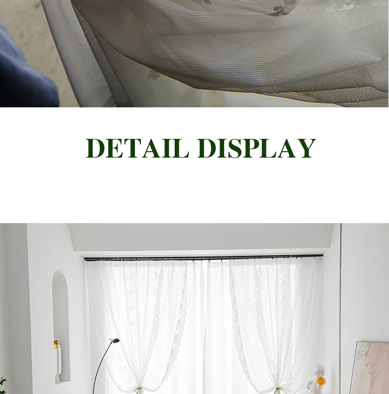 Tenda per porta in pizzo – Pannello pieghevole trasparente in stile coreano, senza foratura, per la privacy, per soggiorno, bagno, bar, 8 misure fino a 220 cm, 80% poliestere_voghion.com