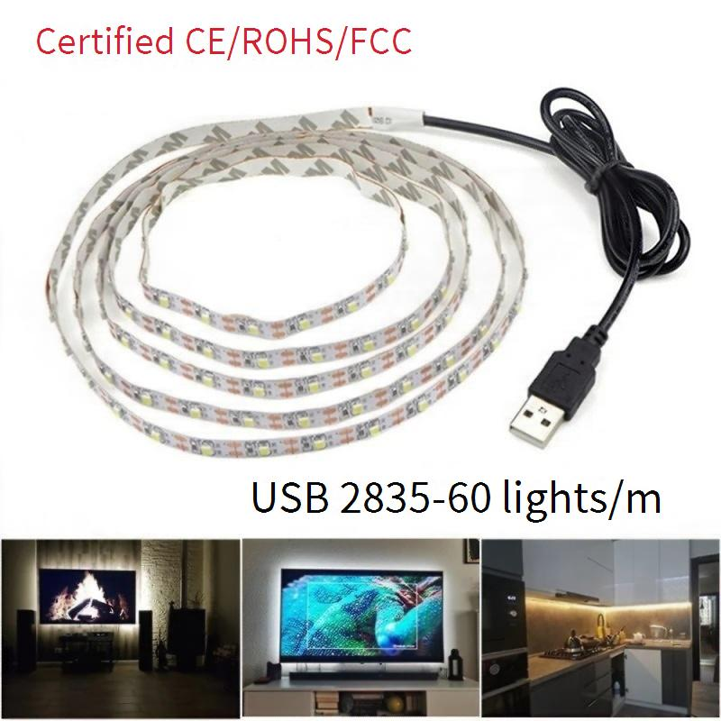LED Strip Lights – 5V USB TV Backlight & Home Ambiance Lighting – Waterproof & Non-Waterproof Options, Cuttable, Remote Control, CE Certified_voghion.com