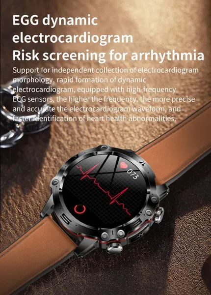 New AI Smart Watch For Men&Women – Blood Glucose/Lipid/Uric Acid Monitor ECG+PPG Health Tracker Display Fitness Smartwatch With Medical Diagnosis_voghion.com