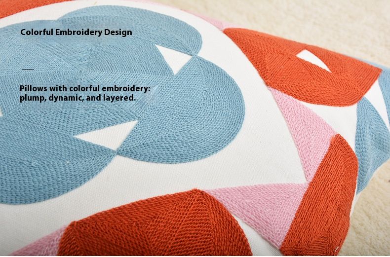 Minimalistischer quadratischer Kissenbezug mit Einsatz – Atmungsaktives Kissen aus Baumwoll-Leinen-Mischgewebe für Sofa/Bett, 45 x 45 cm (mehrere Farben erhältlich)_voghion.com