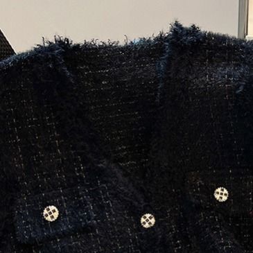Weste – Damen-Cardigan mit V-Ausschnitt und Fransen (Einheitsgröße, Weiß/Schwarz, Polyestermischung, drapierte Silhouette, minimalistischer Chic, unverzichtbar für den Lagenlook)_voghion.com
