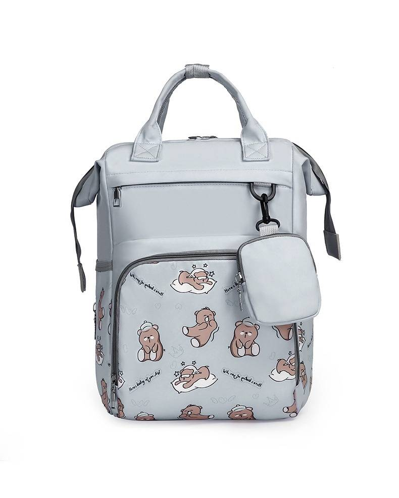 Multifunctional Lightweight Diaper Backpack For Women, Cute Mommy Bag With Large Capacity, Travel-Friendly Baby Carrier Backpack For Outings_voghion.com