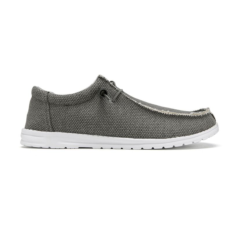 New Oversized Canvas Loafers, Ultra Light Sailing Flat Bottomed Casual Men's Hoodie Shoes, Hot Selling_voghion.com