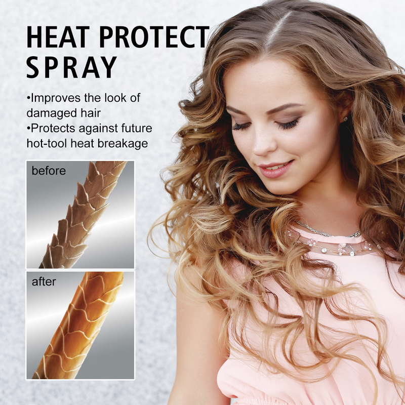 EELHOE protection hair care before perm curl moisturizing wash free heat insulation spray_voghion.com