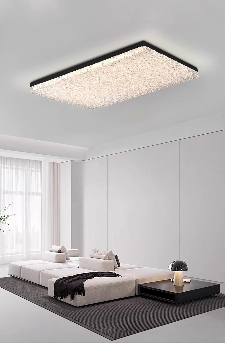 Salon Plafond Moderne Italien Minimaliste Rectangulaire Hall Principal Nordique Luxe Zhongshan Chambre Principale Étude Lumière_voghion.com