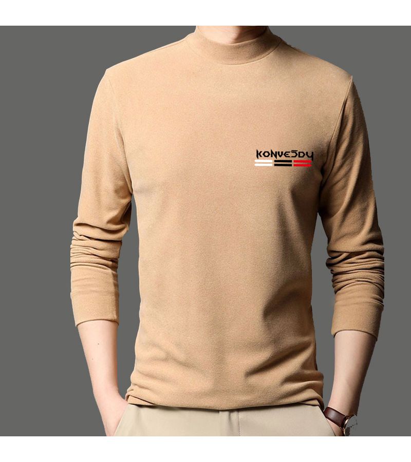 Men's Slim Fit Thermal Underwear Half-Turtle Neck Base Layer Shirt, Breathable & Warm, All-Season Comfort, Multiple Colors & Sizes (M-4XL)_voghion.com