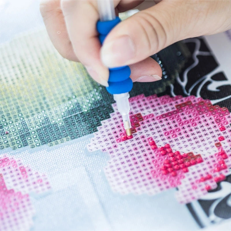 PhotoCustom 5D-Diamantgemälde, vollständiger quadratischer/runder Bohrer, Diamant-Stickerei, Wolfstier, für Kinder, Heimdekoration_voghion.com