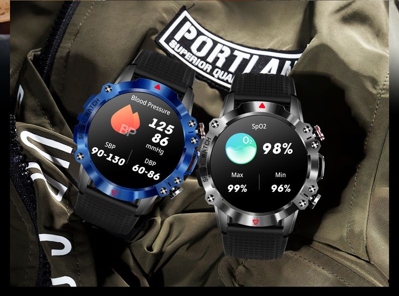 New Watch Bluetooth Call Smart Watch Men's Outdoor Sports Fitness Smart Watch, Tracker Heart Rate Suitable For Android Ios_voghion.com