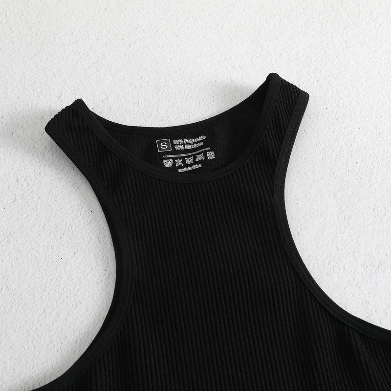 Yoga fileté en forme de I gilet une pièce slips serrés sous-vêtements Yoga Shapewear vêtements de Yoga Sexy_voghion.com