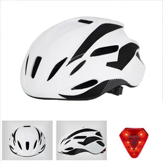 Road car safety helmet riding helmet with taillight_voghion.com