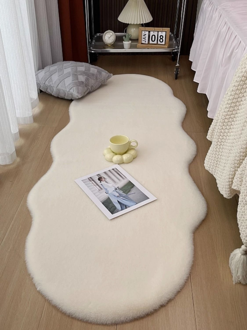 Bedroom Carpet Bedside Rabbit Fur Floor Mat Living Room Cloakroom Blanket Ins Net Red Same Style Thick Plush Blanket_voghion.com