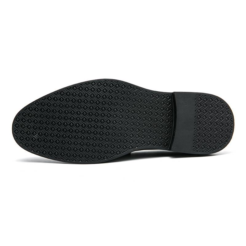 Shoes For Men Dress British Business Party Slip On Black Point Toe Fashion Casual Formal Suit Handmade Men Shoes_voghion.com