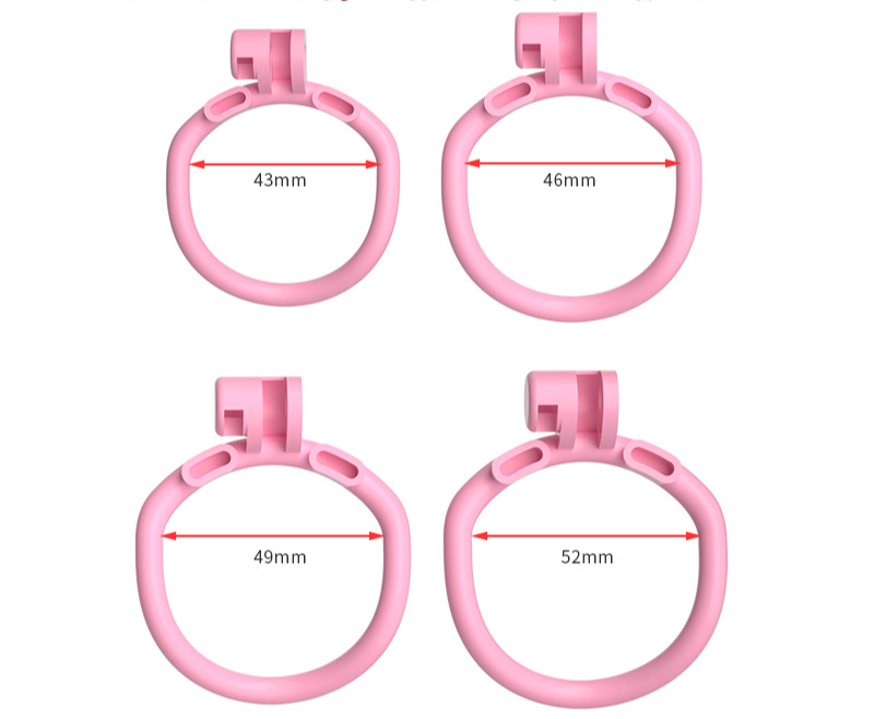 Male Chastity Lock Transvestite Chastity Lock Plastic Lock Cute Cage SM Ring Dog Slave Bondage Training Supplies_voghion.com