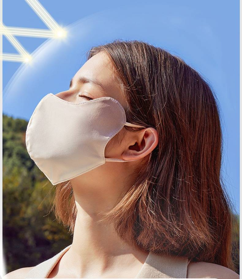 Maschera per il viso con protezione UV, protezione solare a copertura totale, traspirante, in seta di ghiaccio, per l'estate, per donne, guida e attività all'aperto_voghion.com