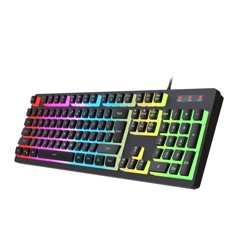L200 gaming film pudding keycap bedraad RGB-achtergrondverlichting mechanisch aanvoelend computertoetsenbord_voghion.com