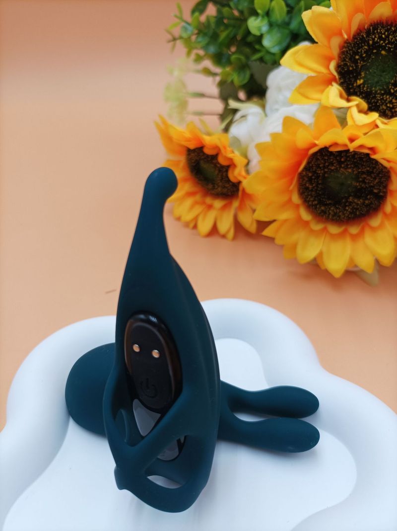 USK S04 Combination Set Couple Foreplay Teasing Two Piece Set Tide Finger Rabbit Ear Finger Set_voghion.com