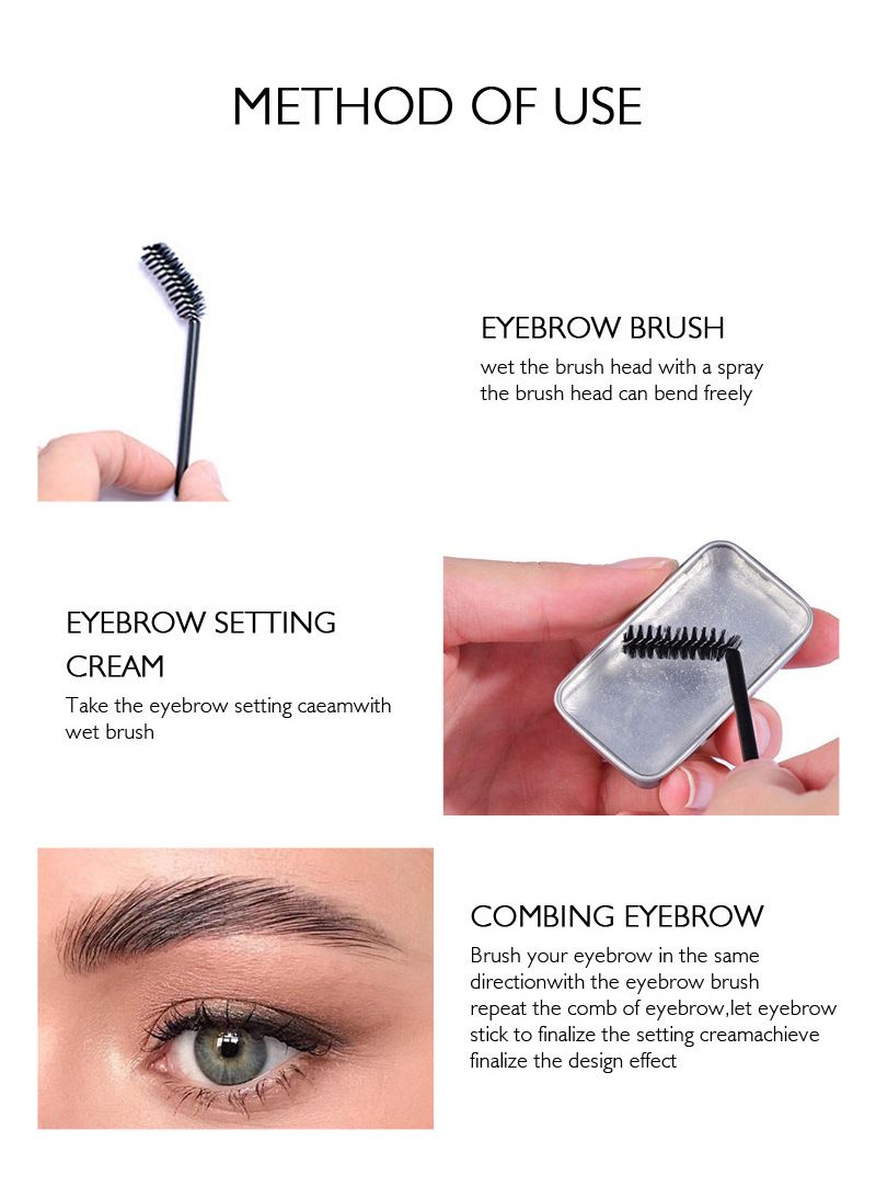 Kiss beauty bezbojni prozirni kremasti sapun za dugotrajno, prirodno i osvježavajuće oblikovanje obrva_voghion.com