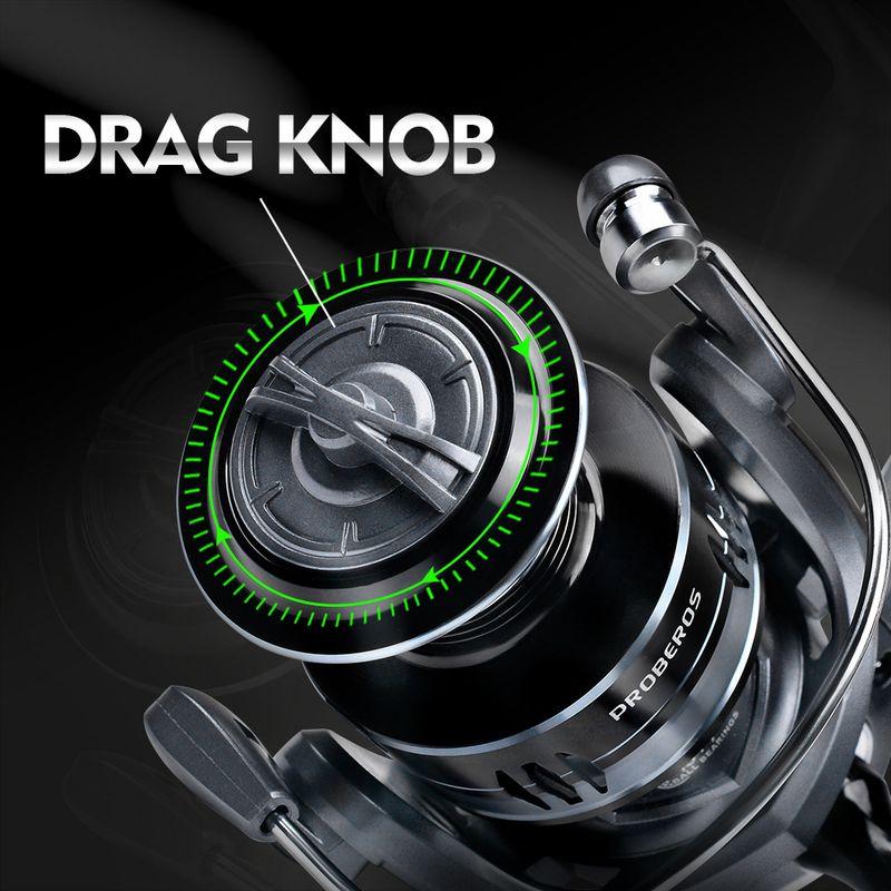 Metal Spinning 5.2:1 3+1BB Lure Sea Line Anchor Long Casting Fishing Reel_voghion.com